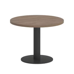 Стол журнальный круглый ХОМЕ ОФФИCЕ ВР.СП-5-60.1Г Дуб Аризона/Антрацит металл / HOME OFFICE VR.SP-5-60.1G