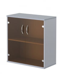 Шкаф для книг ИМАГО СТ-3.2 Металлик / IMAGO