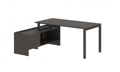 Стол с тумбой ЕДИС ЕУCТ 17814 Мокко / EDIS EUCT