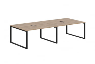 Бенч-система ЕДИС ЕКВСТ 3113 Дуб Денвер светлый Черный / EDIS EQWST