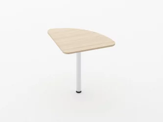 Приставка угловая Глассй 2.16 Дуб молочный / Glassy