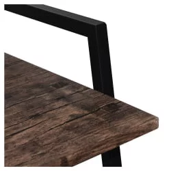 Письменный стол БРАБИКС ЛОФТ CД-003 Мореный дуб / BRABIX LOFT CD-003