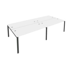 Рабочая станция на 4 раб.места Метал Сйстем Б.СМ-4.4 Белый/Антрацит / Metal System