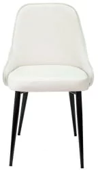 Стул для кухни Бюрократ КФ-5 Молочный Велвет 20 / KF-5 Velvet