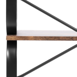 Стеллаж ВС-04 60кс30кс140 см, бурнт / WS-04 60x30x140 burnt