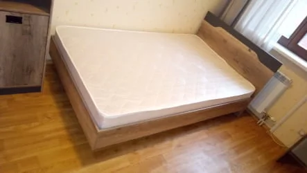 Детская кровать Пилигрим ТД-276.00.01 Дуб каньон светлый/Серый