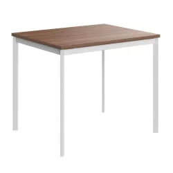 Стол прямой ИМАГО-С СП-1С ясень шимо белый полуматовый / IMAGO-S СП-1S