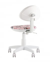 Кресло компьютерное детское УМКА Гирлс пластик белый / Girls