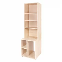 Стеллаж с тумбой под системный блок Модул 3 Клен СМД.01/СМД.03 / Modul