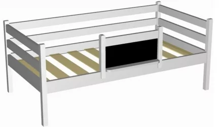 Съемный борт с грифельной доской РооРоом ВК-55 Белый / RooRoom VK-55