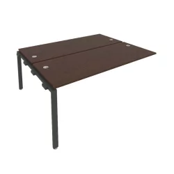 Проходной наборный элемент рабочей станции Метал Сйстем Б.ПРС-СП-2.5 Венге/Антрацит / Metal System