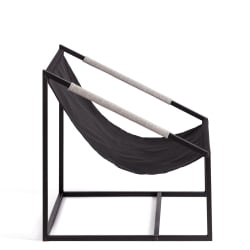 Кресло Чарли / Чарли без подлокотника рогожка, серо-бежевый, 3М 16/2, 70х70х84 см / Charli 3M