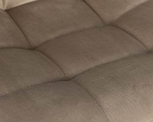 Стул барный ДОБРИН НИCОЛЕ (черные матовые ножки, мокко велюр (108-104)) / DOBRIN NICOLE