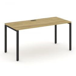 Стол письменный CОНCЕПТ CН.СП-004 Дуб Винченцо Черный / CONCEPT CN.SP-004