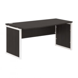 Стол письменный левый КСТЕН-КП КСКПCТ 169 Л Дуб Юкон Белый / XTEN-QP XQPCT L