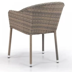 Плетеное кресло Й375Г-В1289 Пале / Y375G-W1289 Pale