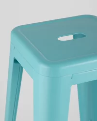 Стул барный Толикс Голубой матовый / Tolix