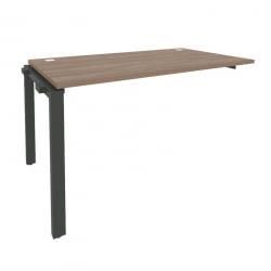 Наборный элемент рабочей станции на П-образном м/к ОНИКС О.МП-1.НРС-3.8 Дуб Аризона/Антрацит / ONIX O.MP-1.NRS-3.8