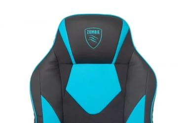 Геймерское кресло Зомбие ГАМЕ 17 Черный-синий / Zombie GAME