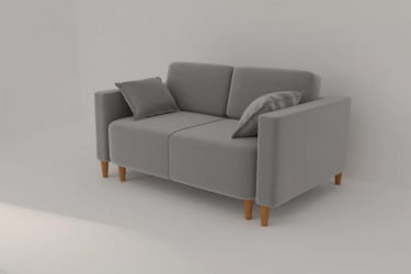 Диван прямой Ультра (Берхоусе) Цвет фасада: Биттер рогожка; Тип: Прямой; Материал фасада: Микророгожка / (Berhouse)