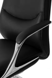 Кресло для посетителей Коллеге CЛГ-627 ЛТУ-C Блаcк / College CLG-627 LTU-C Black