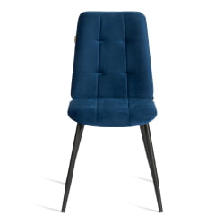 Стул обеденный Асти велюр, 47х54х86, Блуе (синий) / Asti Blue