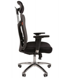 Кресло руководителя CХАИРМАН 769 Черный-серый / CHAIRMAN