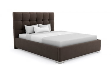 Кровать Норден 180кс200 велюр Севен 002 / Norden 180x200 Seven