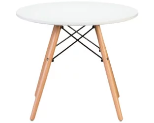 Круглый стол ДОБРИН СХЕЛЛЕЙ Белый / DOBRIN SHELLEY