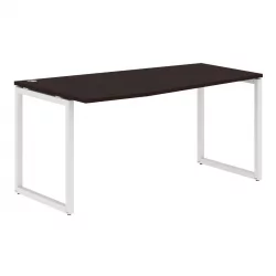 Стол письменный левый КСТЕН-К КСКCТ 169 Л Легно темный Белый / XTEN-Q XQCT L