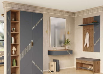 Стеллаж торцевой (лев/прав) Монако 402.15