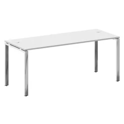 Стол рабочий руководителя МЕТАЛ СЙСТЕМ ДИРЕCТ БП.СРР-5.7 Белый / METAL SYSTEM DIRECT