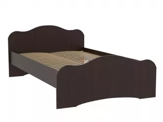 Кровать Фант двойная 1600кс2000 мм Венге / 1600x2000