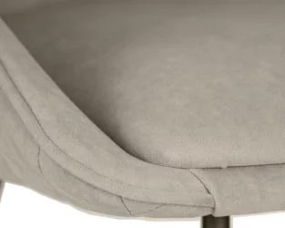 Стул обеденный ДОБРИН СТЕЛЛА (ЭМАЛЬ ЧЕРНЫЙ МУАР велюр Катаниа Кокоа) / DOBRIN STELLA Catania Cocoa)