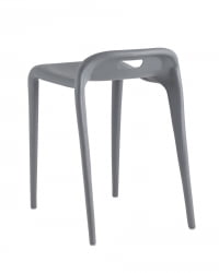 Табуретка Слеттен пластик Серый / Sletten