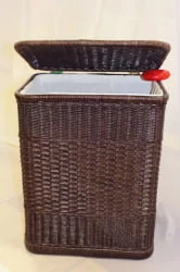 Корзина малая 16/06 Б миндаль матовый / B