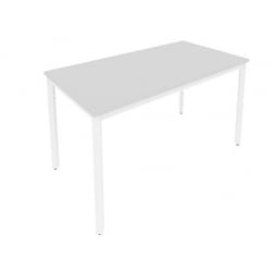Стол письменный на металлокаркасе СЛИМ СЙСТЕМ С.СП-5 Серый-Белый / SLIM SYSTEM