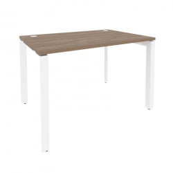 Стол рабочий на П-образном м/к ОНИКС О.МП-СП-2.8 Дуб Аризона/Белый / ONIX O.MP-SP-2.8