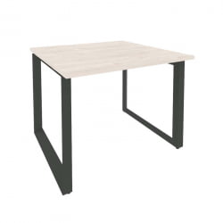 Стол переговорный (1 столешница) ОНИКС О.МО-ПРГ-1.1 Денвер Светлый/Антрацит / ONIX O.MO-PRG-1.1