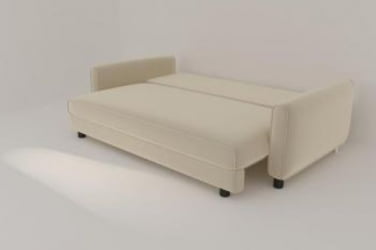 Офисный диван Сундсен (Берхоусе) Цвет фасада: Левис 02 велюр; Тип: Прямой; Материал фасада: Металл/Велюр / (Berhouse)