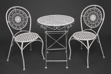 Маленький обеденный стол Сеcрет Де Маисон Патио буттер вхите / Secret De Maison Patio butter white