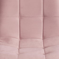 Мягкий стул CХИЛЛЙ МАКС Велюр/металл , 45 х 54 х 90 см , пыльно-розовый/белый / CHILLY MAX