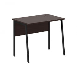 Стол рабочий ИМАГО Плус СП-1.1П Венге Магия Черный / IMAGO Plus СП-1.1P