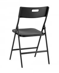 Комплект раскладного стола и стульев Кейт черный