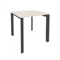 Стол рабочий на П-образном м/к ОНИКС О.МП-СП-0.8 Денвер Светлый/Антрацит / ONIX O.MP-SP-0.8