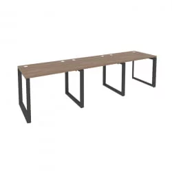 Рабочая станция на О-образном м/к ОНИКС О.МО-РС-3.1.7 Дуб Аризона/Антрацит / ONIX O.MO-RS-3.1.7