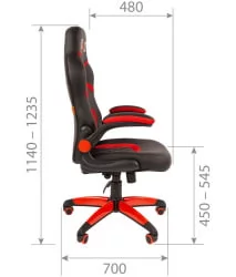 Кресло геймерское CХАИРМАН ГАМЕ 18 СКУИД / CHAIRMAN GAME SQUID