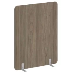 Перегородки на металлических опорах на фетровых подпятниках Р-лине ДП.Ф-140-180 Вяз Благородный / R-line DP.F-140-180