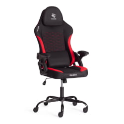 Кресло иШарк ткань, черный / красный / iShark