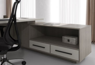 Кабинет руководителя ВЕЛИОН №1 Аметист Дуб Сильвер / VELION